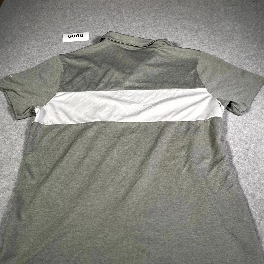 Nike Polo Shirt‎ Mens 2XL Gray Standard Fit NFL Bud Light Official Beer Sponsor